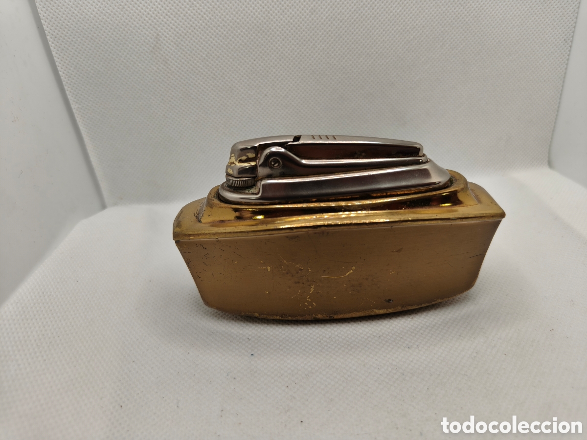 Antig&uuml;edades: Encendedor Robsom de escritorio muy raro