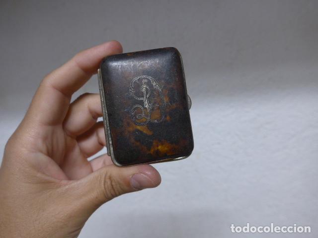 Antig&uuml;edades: Antiguo peque&ntilde;o bolso original de siglo XIX, a restaurar