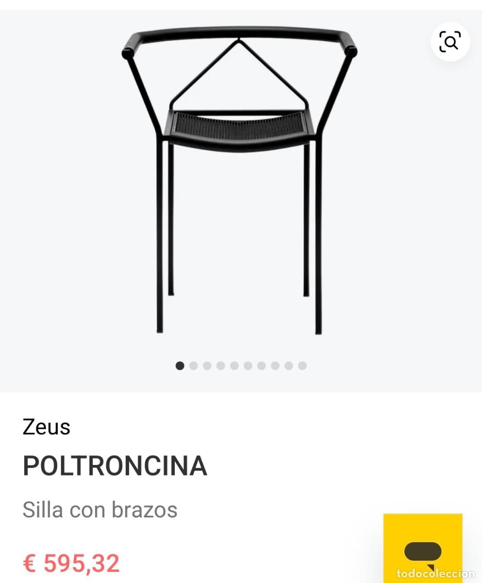 Antig&uuml;edades: Silla Zeus Poltroncina con brazos - Foto 5