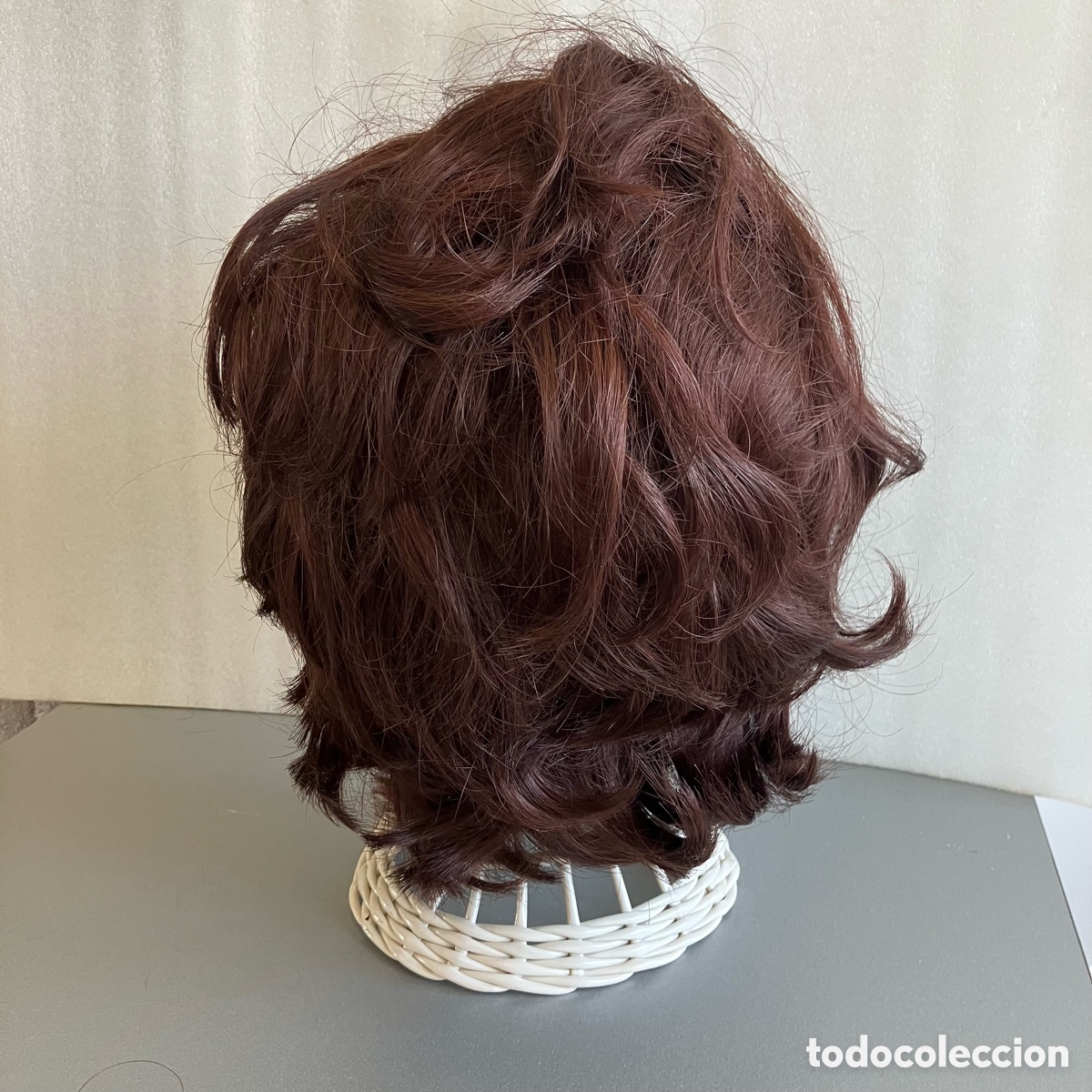 Oggetti Antichi: Peluca de se&ntilde;ora 100% Kanekalon. Vintage