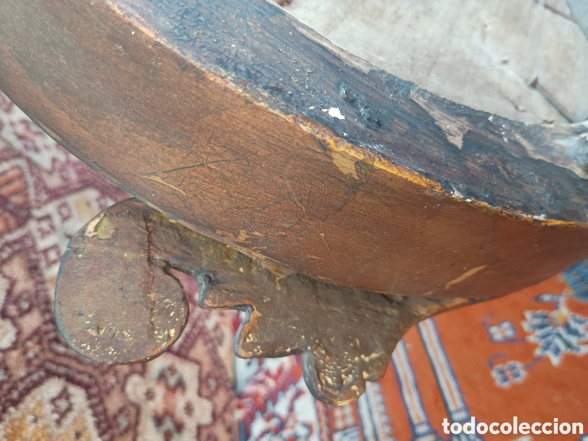 Antig&uuml;edades: Espejo madera &aacute;guila dorada - Foto 5