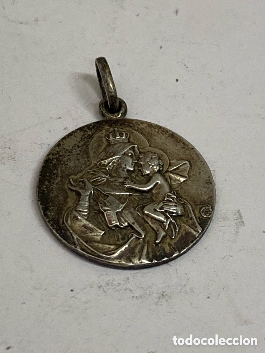 Antig&uuml;edades: Medalla de plata religiosa C611