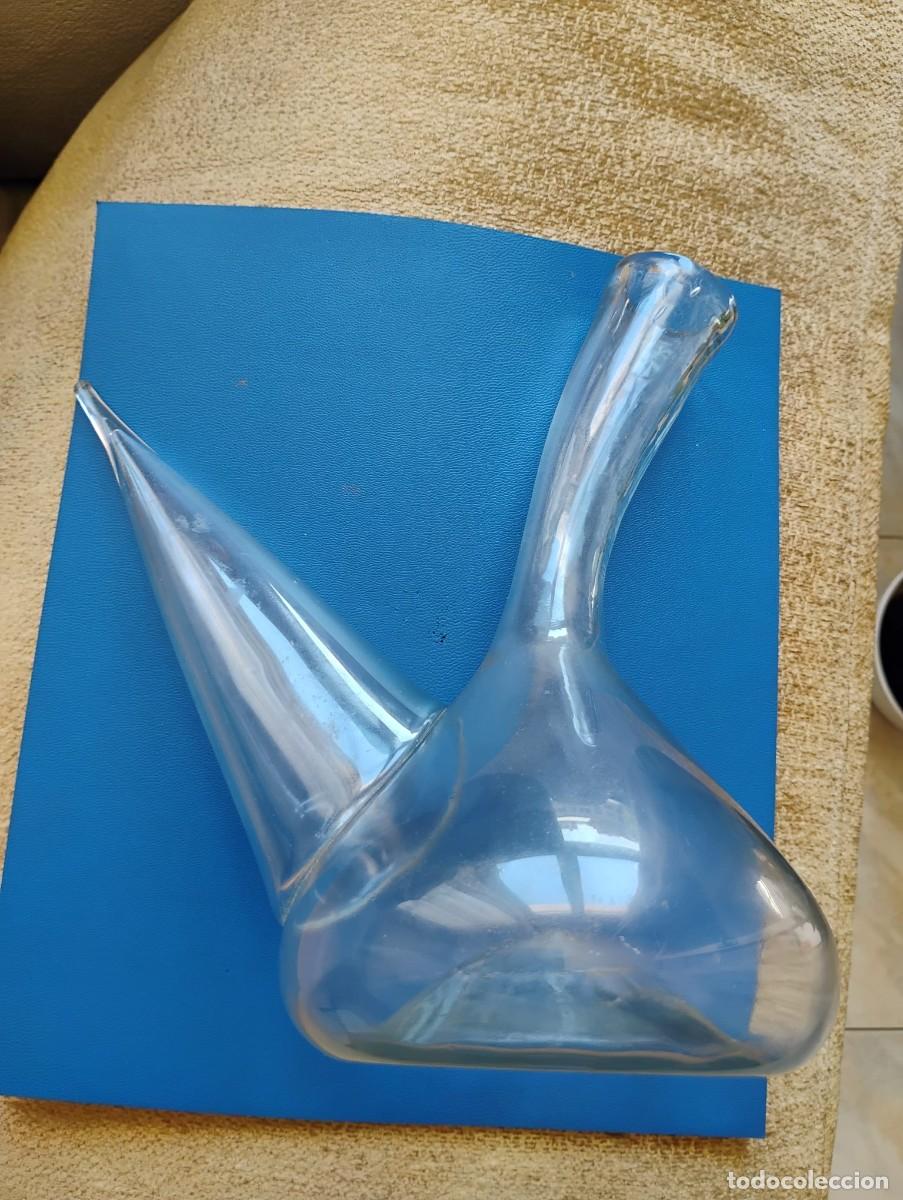 Antig&uuml;edades: ANTIGUO PORRON DE VIDRIO/CRISTAL SOPLADO - SIN USAR
