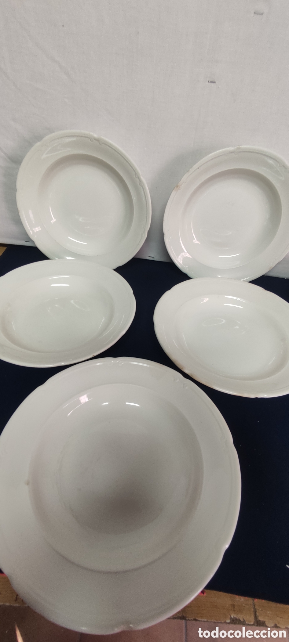 Antig&uuml;edades: 5 platos marca Konakova URSS - Foto 7