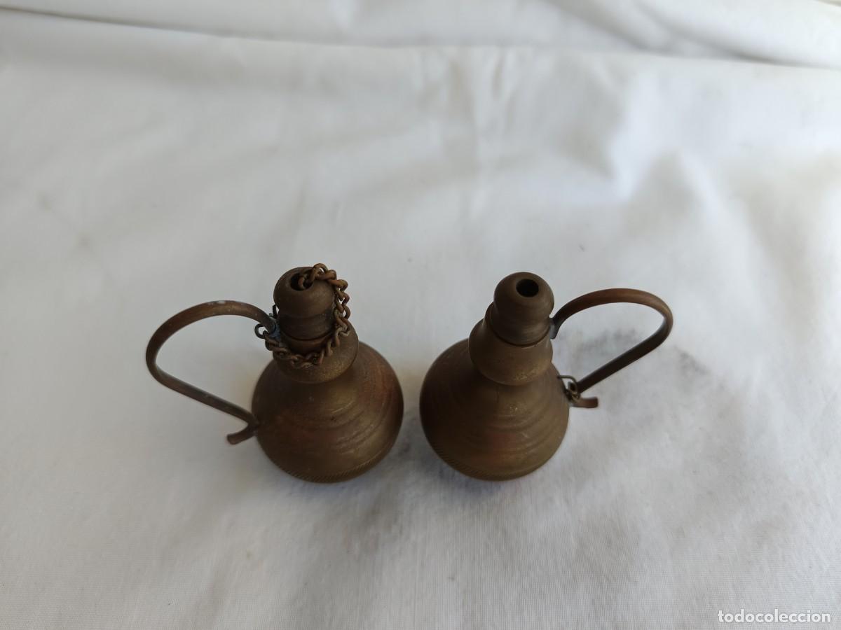 Antig&uuml;edades: Pareja figuritas indias bronce - Foto 4