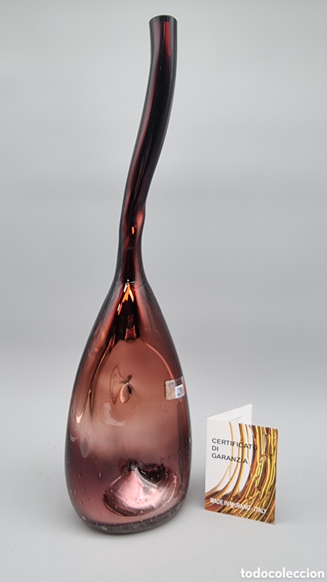 Antig&uuml;edades: Sergio Costantini firmada y certificado 48,5 cm Vidrio de Murano