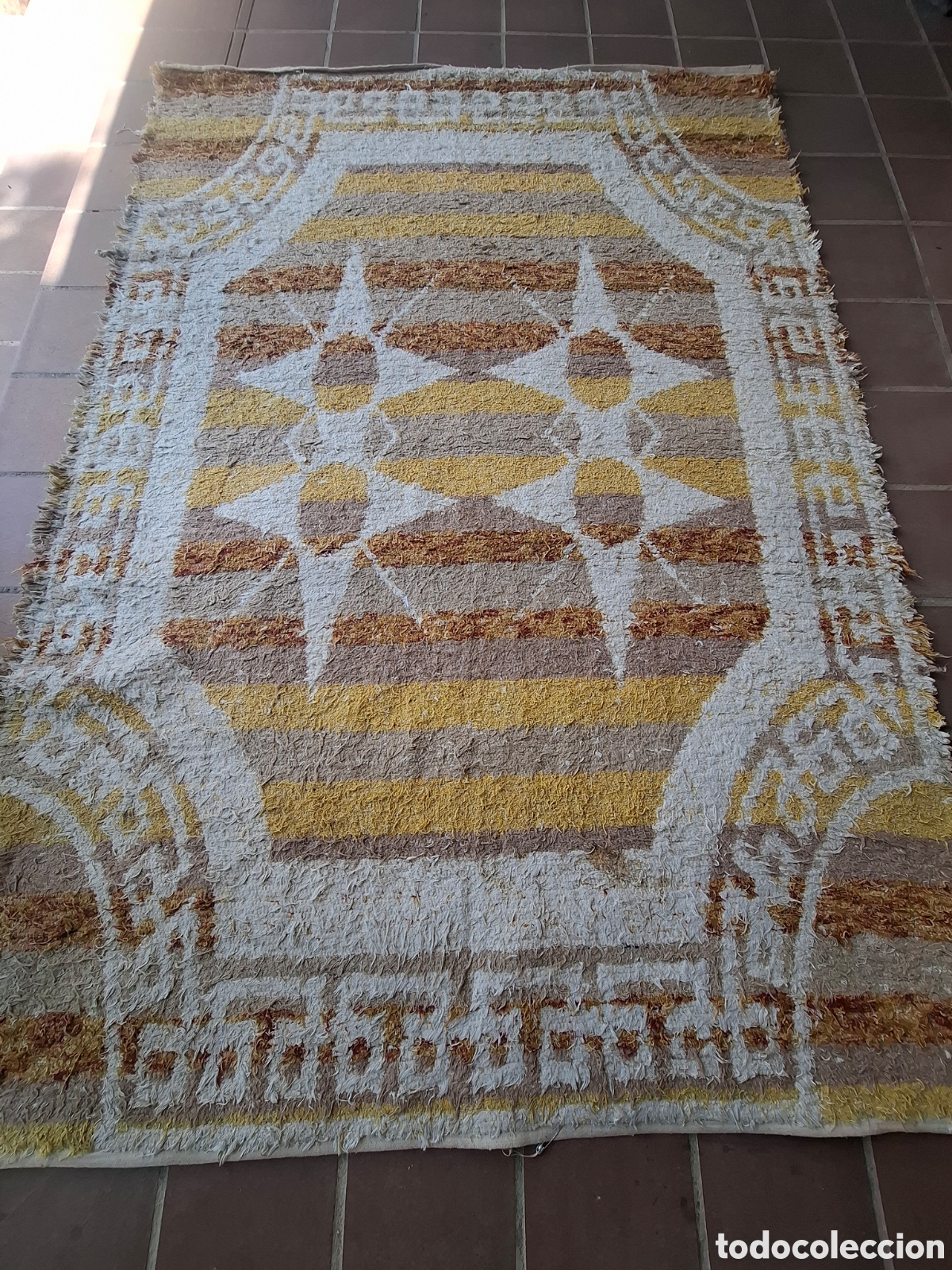 Antig&uuml;edades: ANTIGUA ALFOMBRA. TONOS TIERRA 240x170
