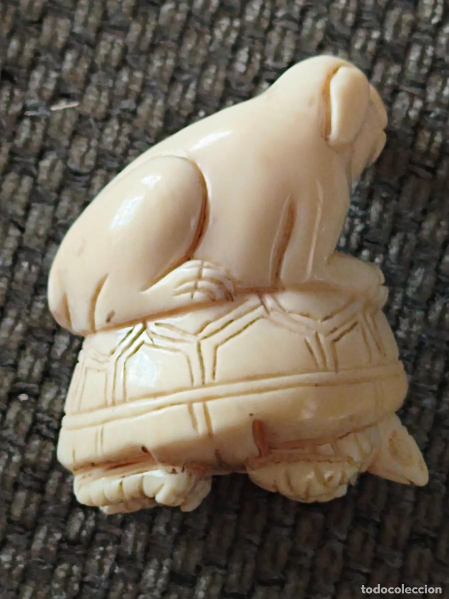 Antig&uuml;edades: Antiguo netsuke para kimono - Foto 4