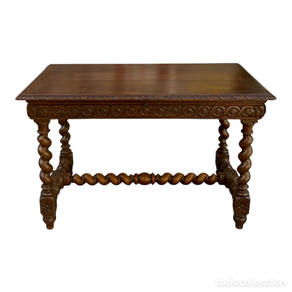 Antig&uuml;edades: Mesa auxiliar francesa Circa 1.850.