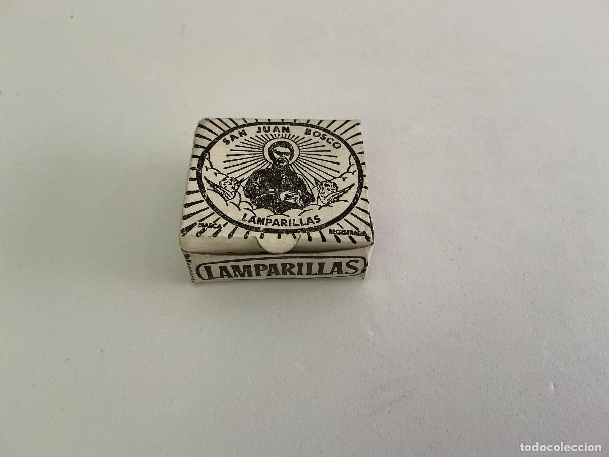 Antig&uuml;edades: Caja antigua lamparillas flotantes San Juan Bosco - Productos Zepol Madrid a&ntilde;os 60-70