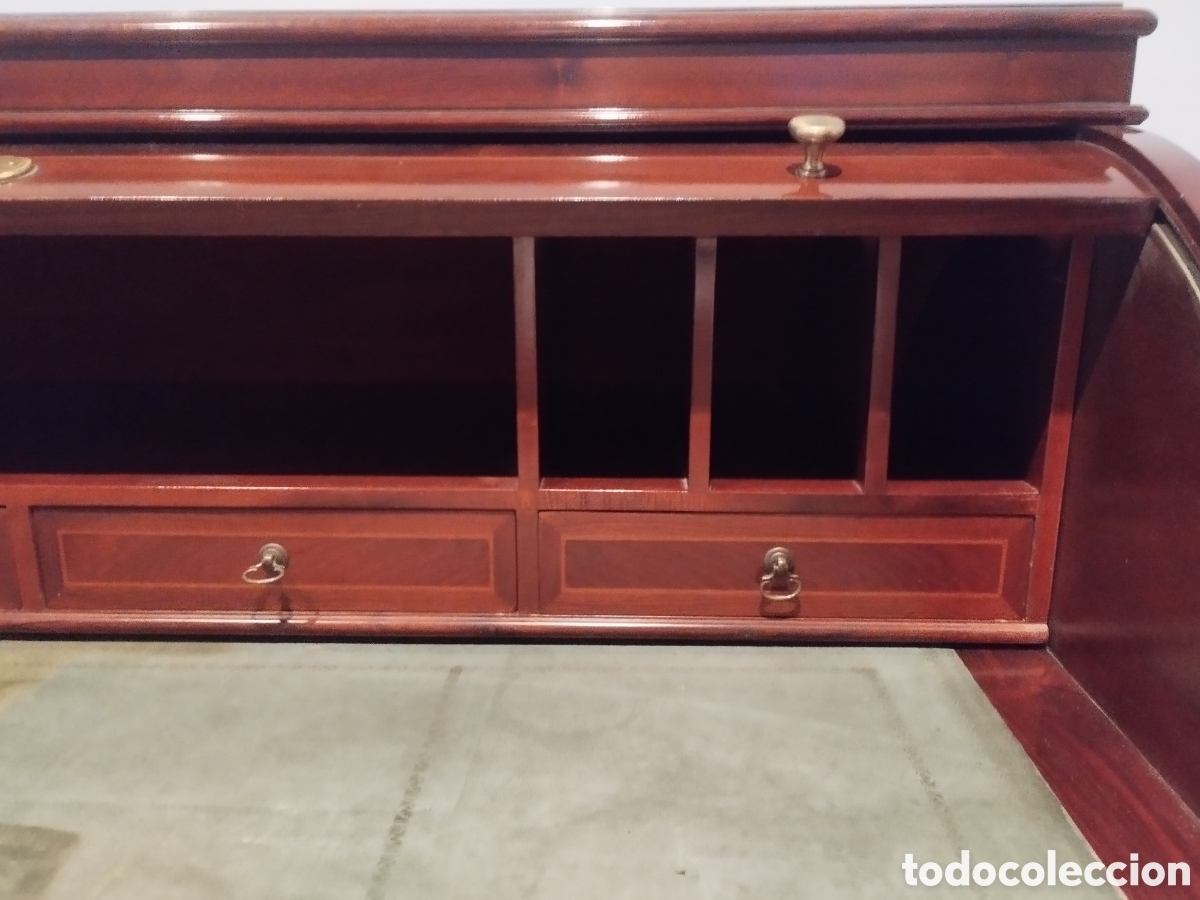 Antig&uuml;edades: Mueble bur&oacute; escritorio estilo ingles - Foto 3