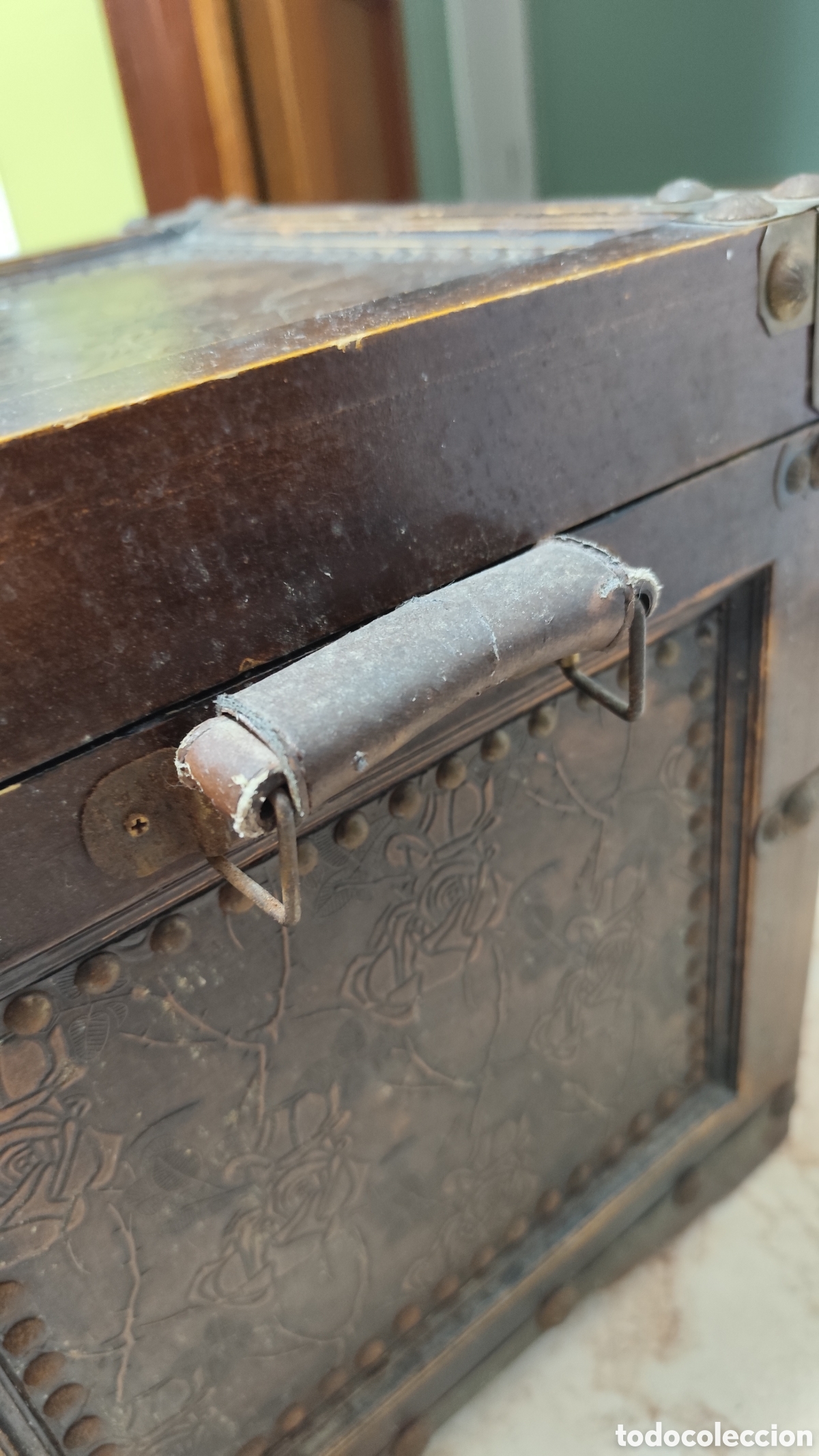 Antig&uuml;edades: Ba&uacute;l decorativo vintage - Foto 5