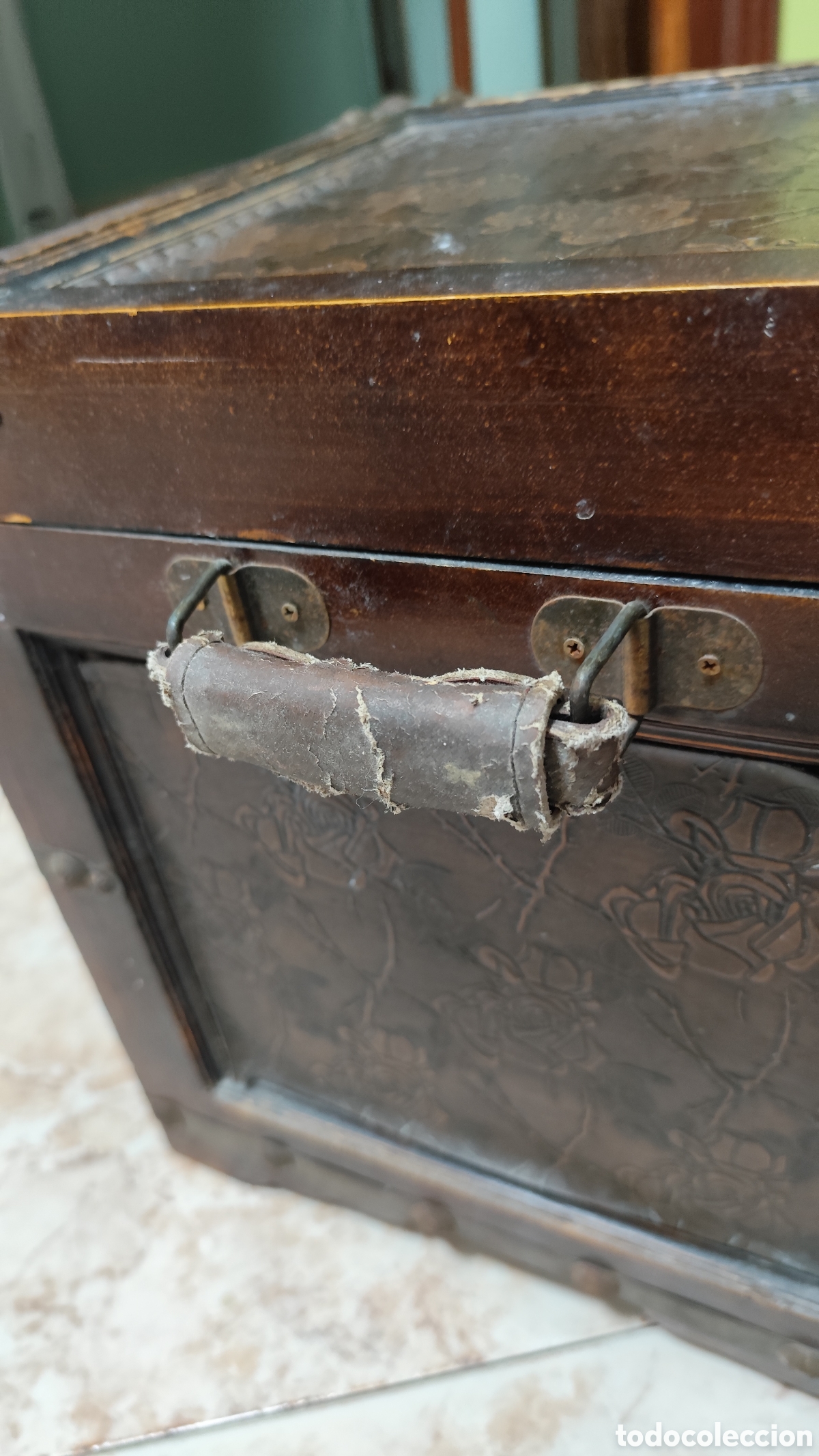 Antig&uuml;edades: Ba&uacute;l decorativo vintage