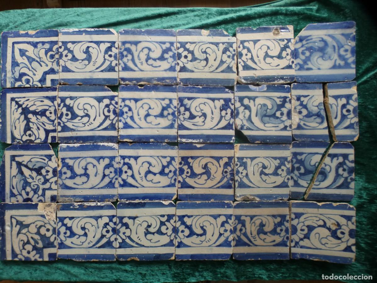 Antig&uuml;edades: Azulejo, Azulejos Portugal siglo 18/19