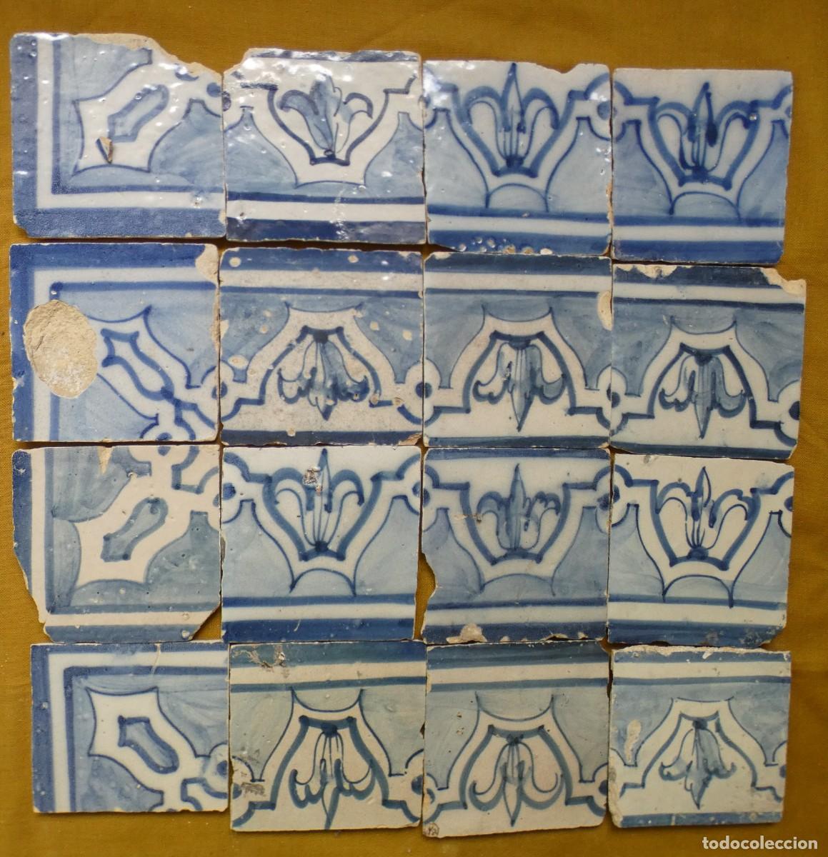 Antig&uuml;edades: Azulejo, Azulejos Portugal siglo 18/19