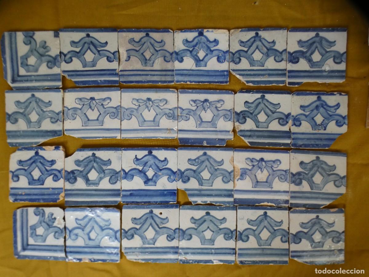 Antig&uuml;edades: Azulejo, Azulejos Portugal siglo 18/19