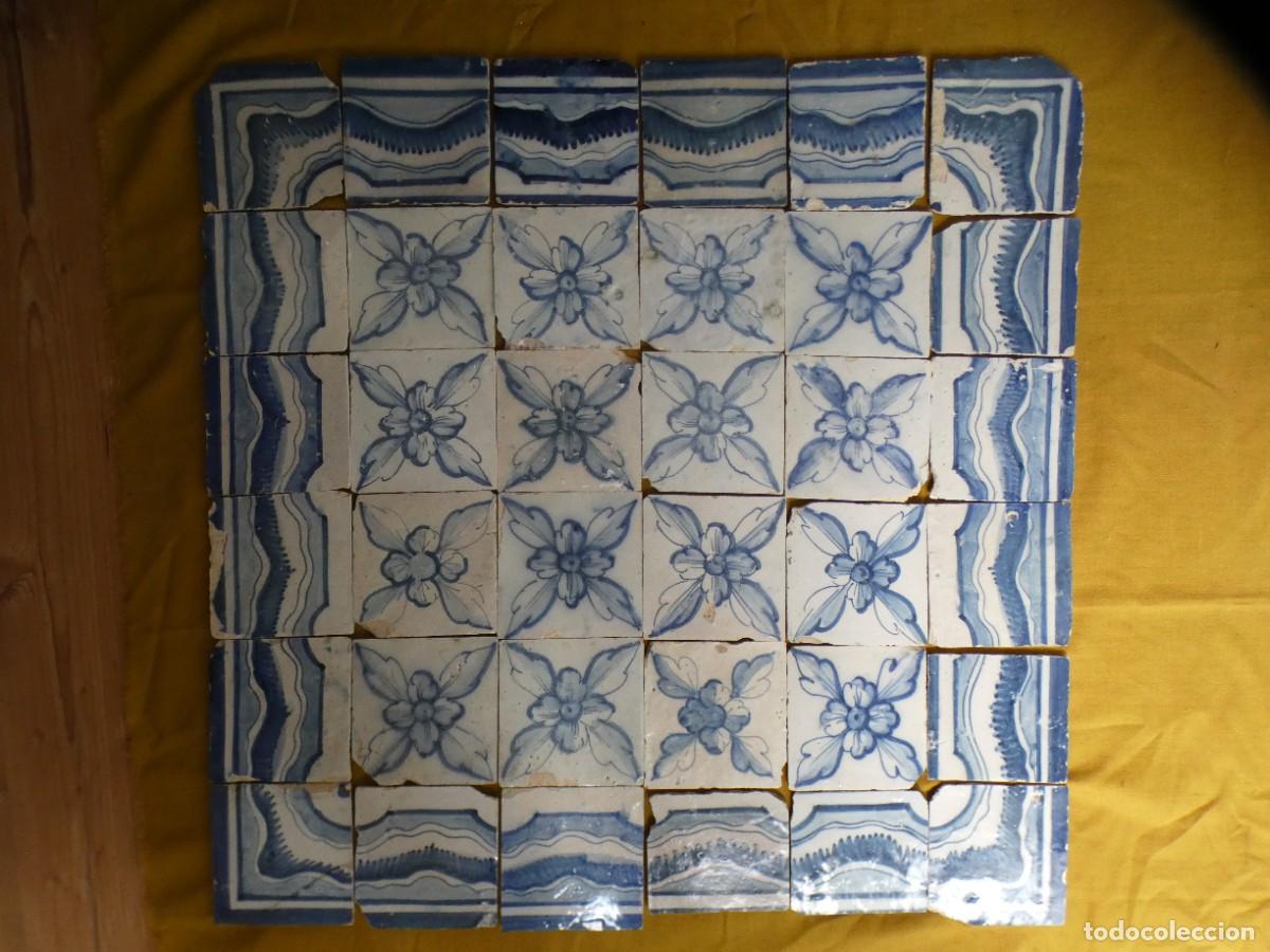 Antig&uuml;edades: Azulejo, Azulejos Portugal siglo 18/19