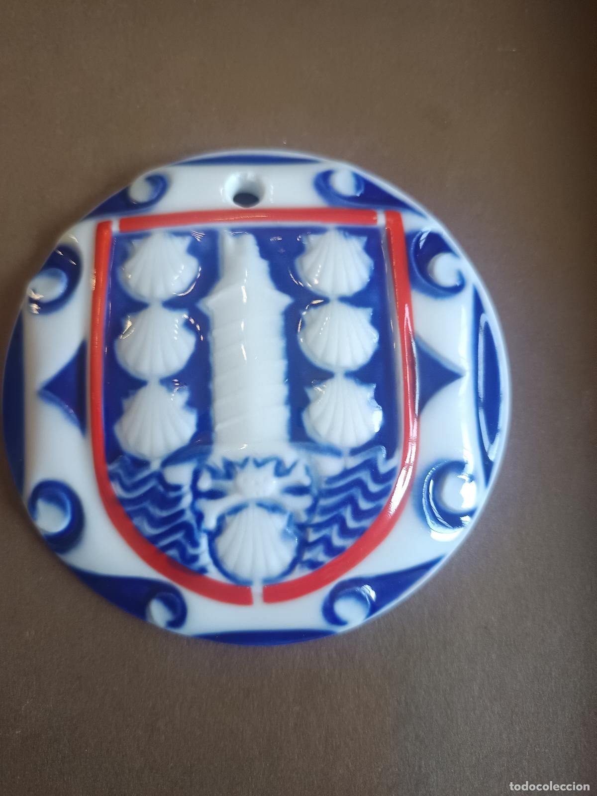 Antig&uuml;edades: MEDALLA SARGADELOS ESCUDO DE LA A CORU&Ntilde;A. NUEVO