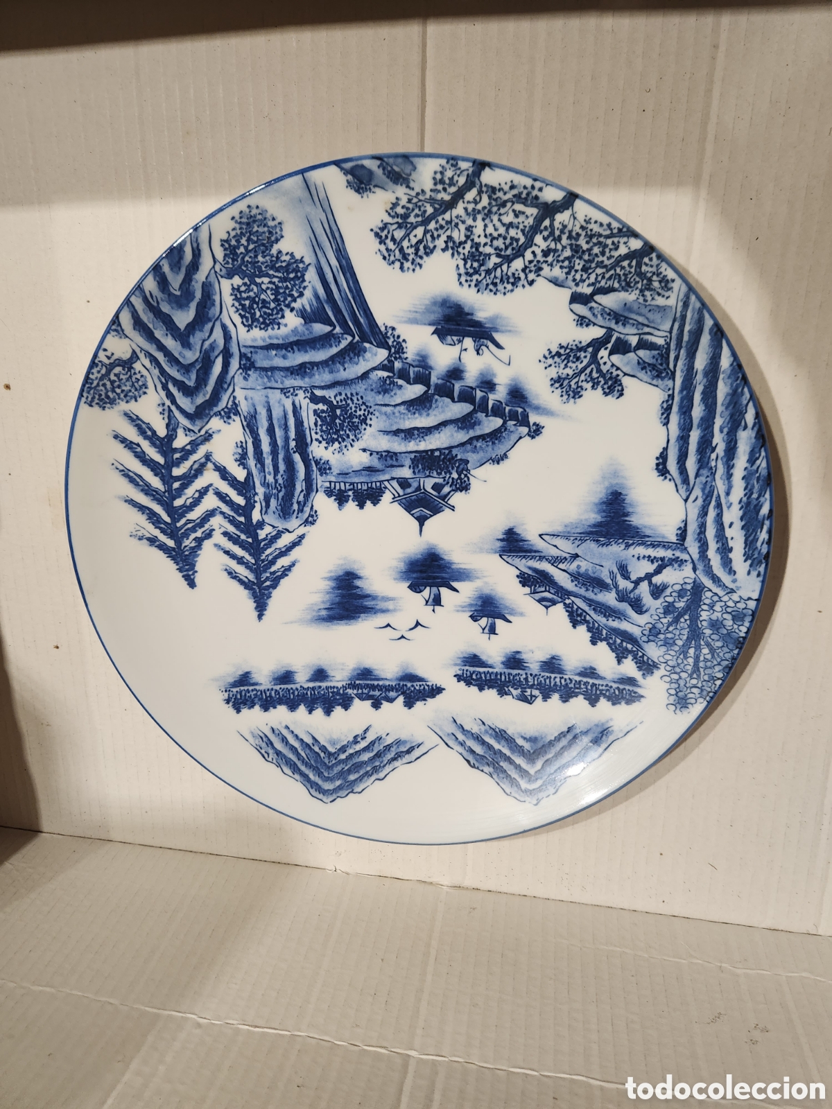 Antig&uuml;edades: ANTIGUO PLATO CERAMICA JAPONESA. KO-IMARI Arita. 31CM.