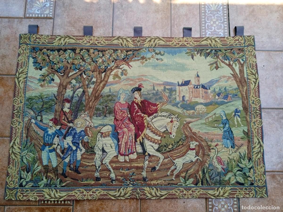 Antig&uuml;edades: Tapiz antiguo Franc&eacute;s - Foto 1