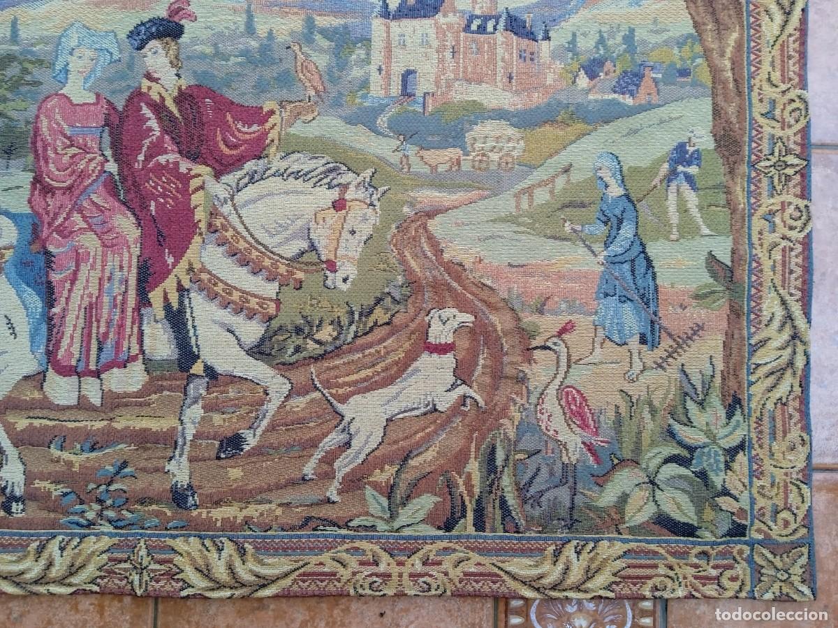 Antig&uuml;edades: Tapiz antiguo Franc&eacute;s - Foto 4