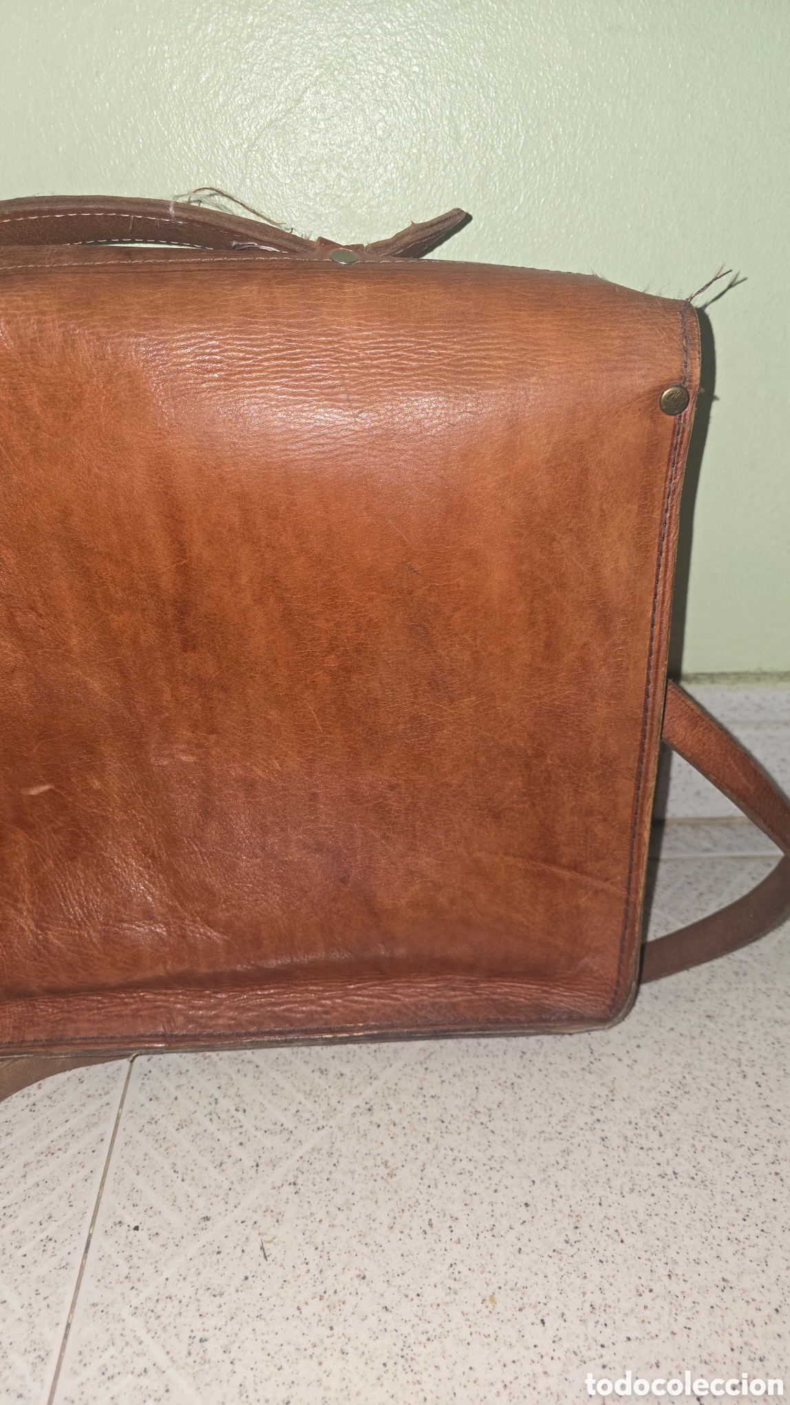 Antig&uuml;edades: Maleta de cuero para herramientas - Foto 16