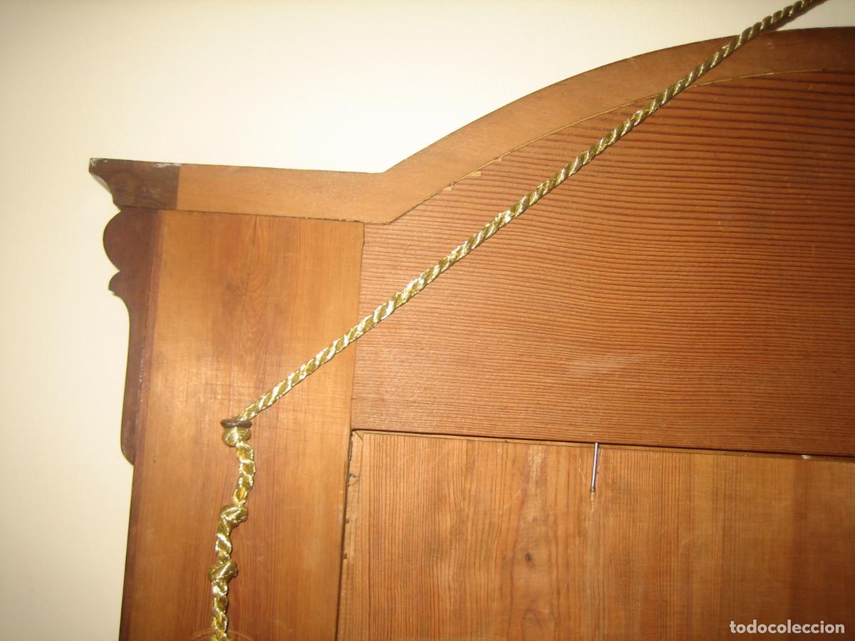 Antig&uuml;edades: ESPEJO. MADERA DE CEREZO. SIGLO XIX. - Foto 12