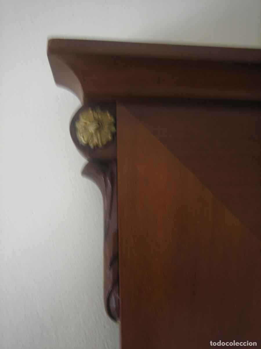 Antig&uuml;edades: ESPEJO. MADERA DE CEREZO. SIGLO XIX. - Foto 18