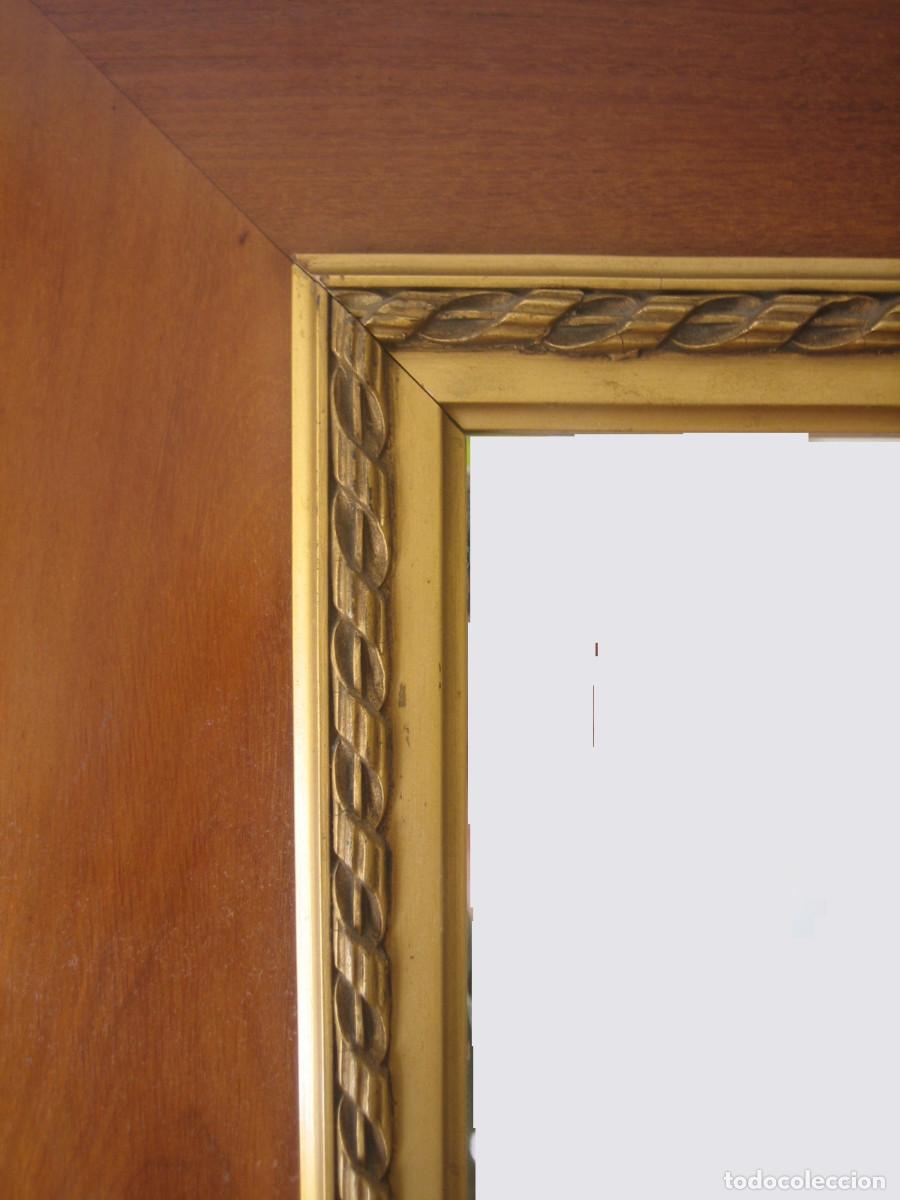 Antig&uuml;edades: ESPEJO. MADERA DE CEREZO. SIGLO XIX. - Foto 27