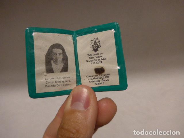 Antig&uuml;edades: Antigua reliquia de la Madre Maravilla de Jesus de 1974, monja de Getafe, Madrid