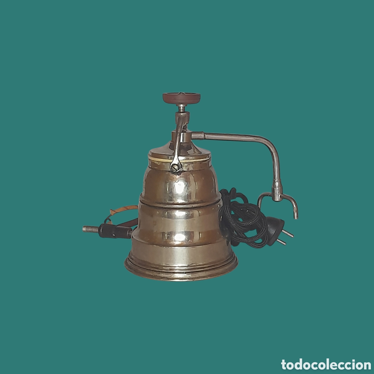 Antig&uuml;edades: Antigua cafetera el&eacute;ctrica a 125V. - Foto 2