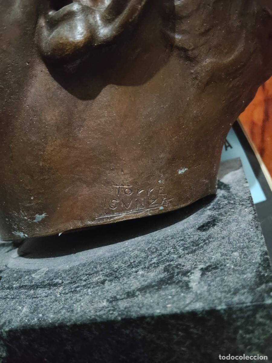 Antig&uuml;edades: busto de Bronce Franco - Foto 4