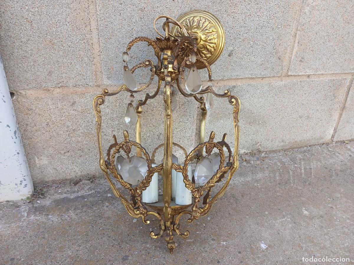 Antig&uuml;edades: Farol antiguo bronce