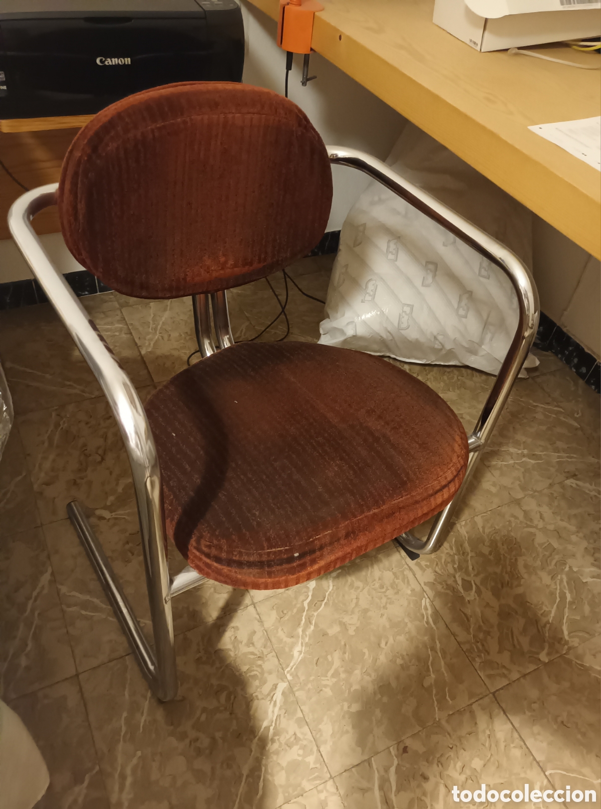 Antig&uuml;edades: Sillas Cantilever Vintage A&ntilde;os 70 (5 uds)