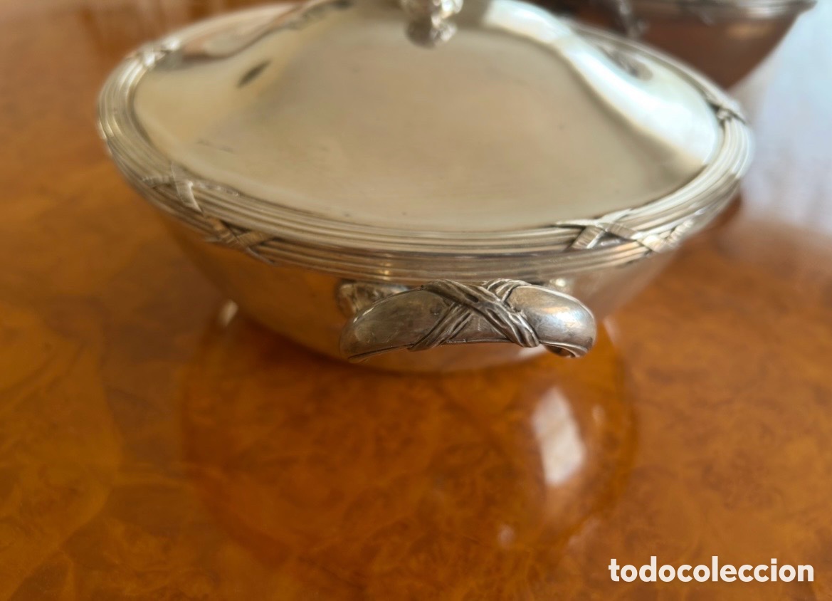 Antig&uuml;edades: Pareja de esparragueras - Foto 4
