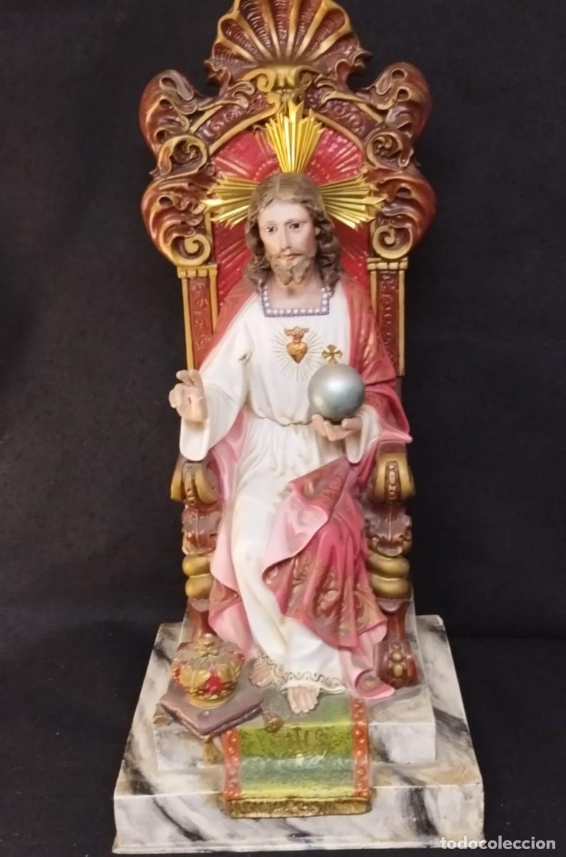 Antig&uuml;edades: SAGRADO CORAZ&Oacute;N ENTRONADO (OLOT) - Foto 1