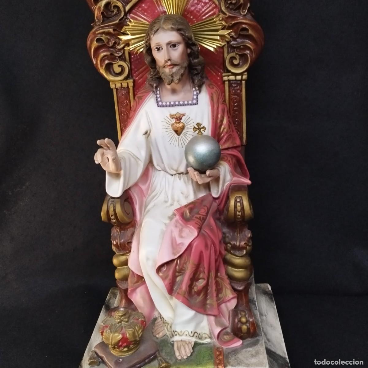 Antig&uuml;edades: SAGRADO CORAZ&Oacute;N ENTRONADO (OLOT) - Foto 2