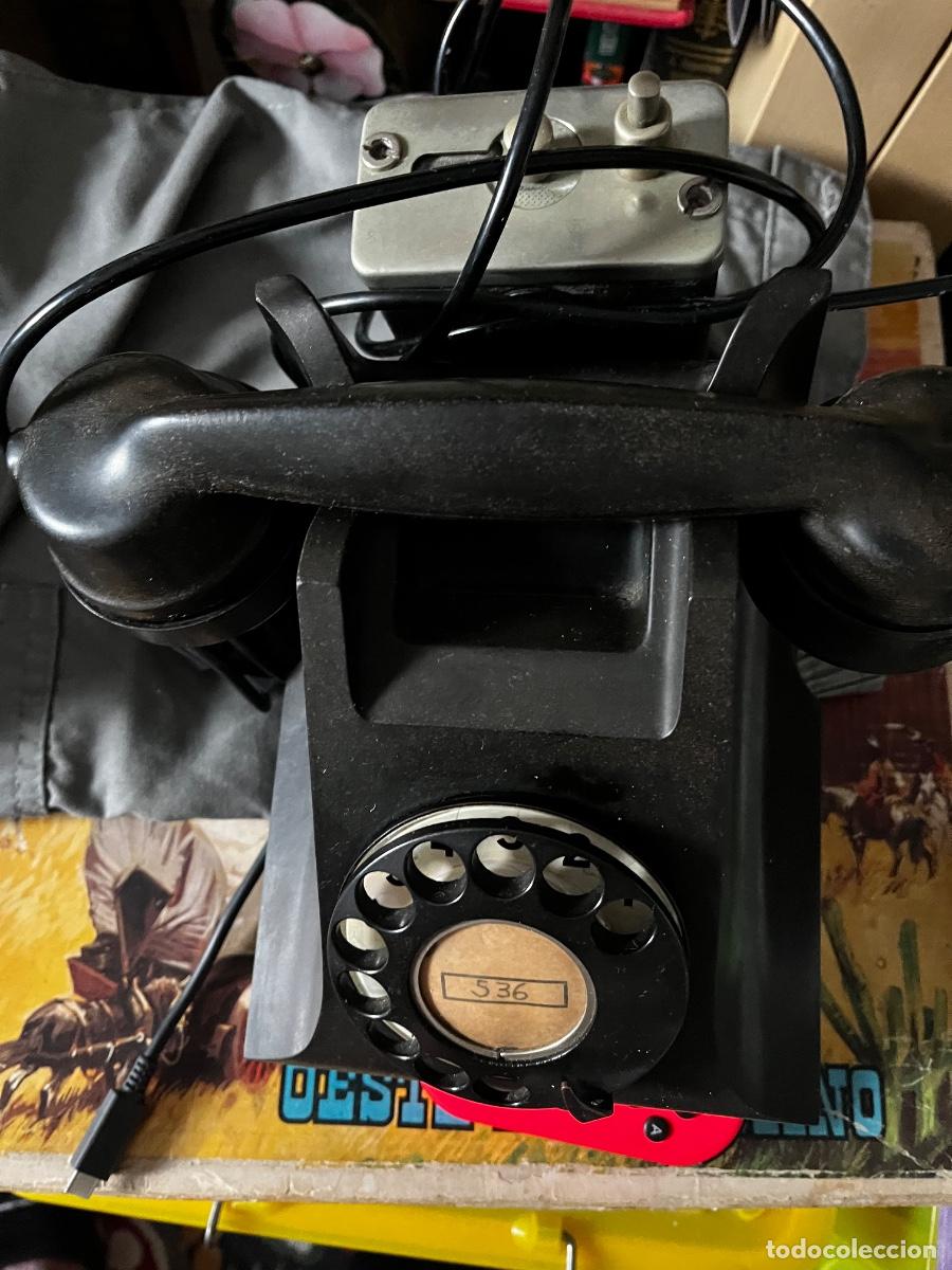 Antig&uuml;edades: Telefone publicity com Fichas baquelite anos 30 raro