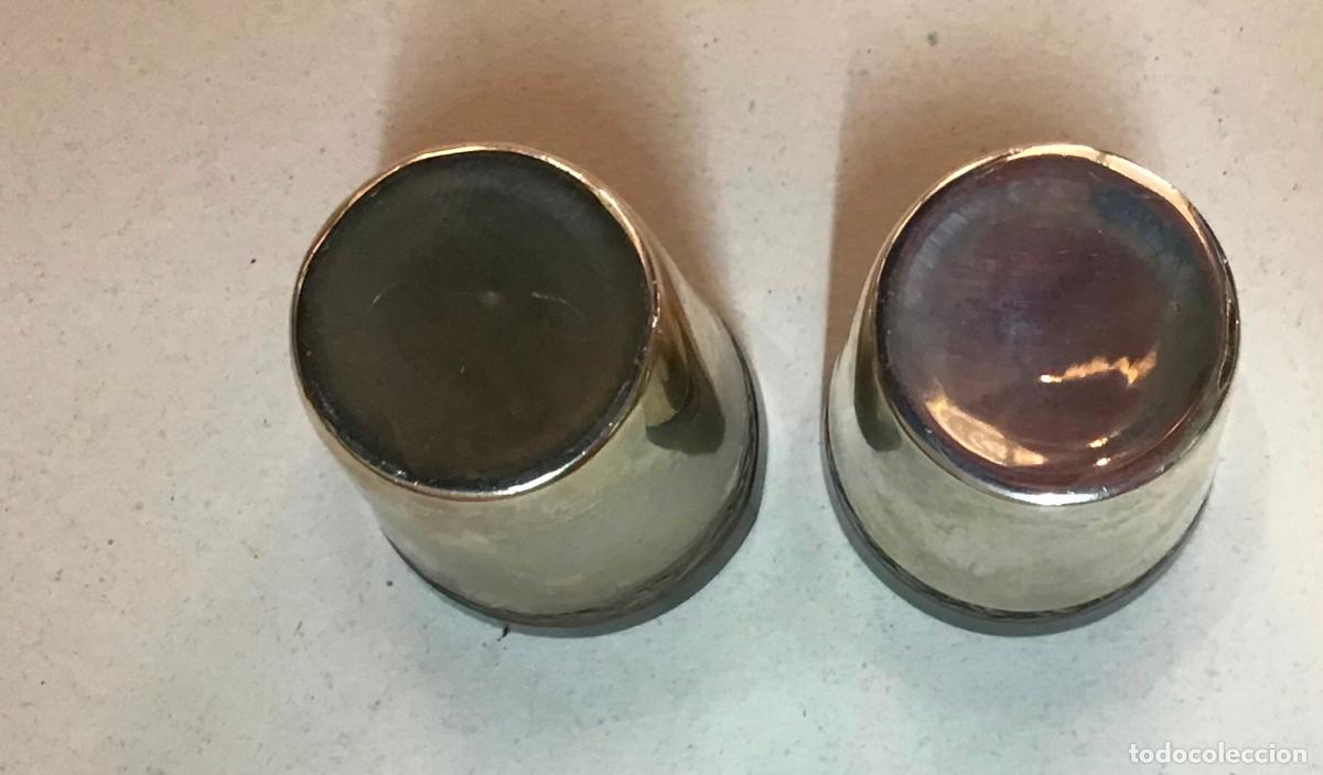 Antig&uuml;edades: ANTIGUOS VASITOS PLATEADOS - Foto 3