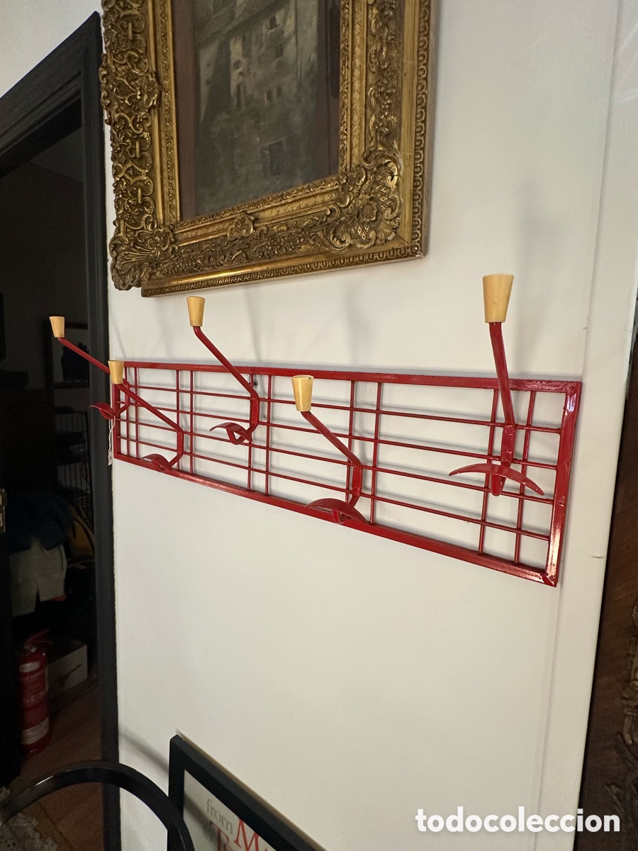 Oggetti Antichi: Antiguo perchero, sputnik vintage. mid Century a&ntilde;os 70.