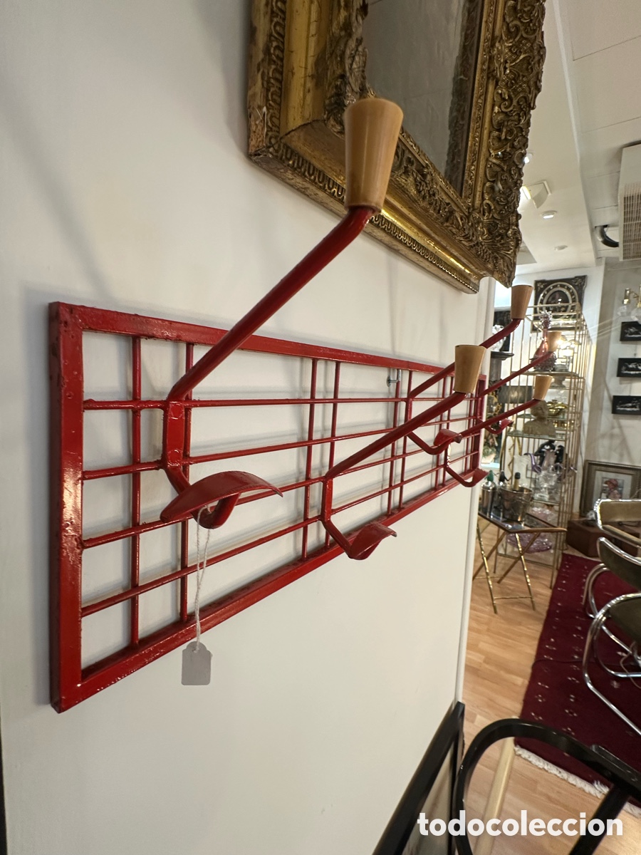 Antig&uuml;edades: Antiguo perchero, sputnik vintage. mid Century a&ntilde;os 70.