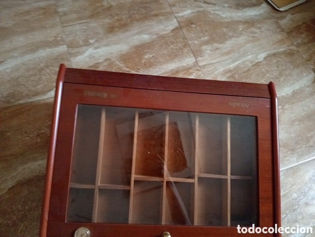 Antig&uuml;edades: Purera habanos de madera cedro