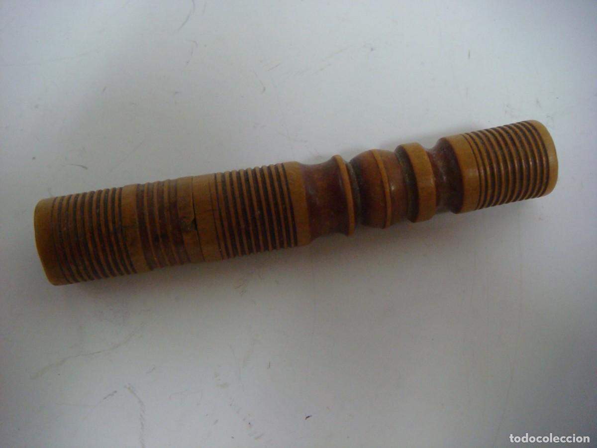 Antig&uuml;edades: ALFILETERO ANTIGUO EN MADERA-CAJ-B-N&ordm;-155