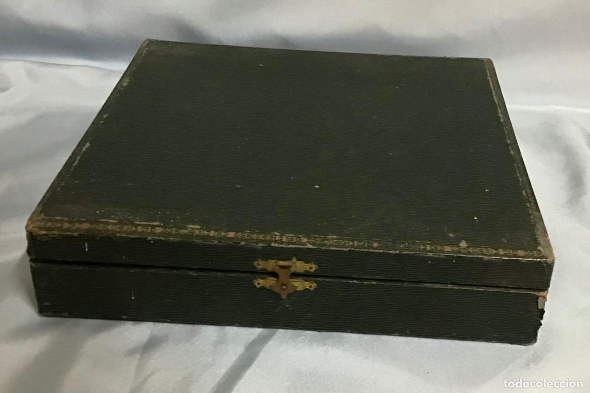 Antig&uuml;edades: ESTUCHE DE CUBIERTOS PLATEADOS APOLLO - Foto 5