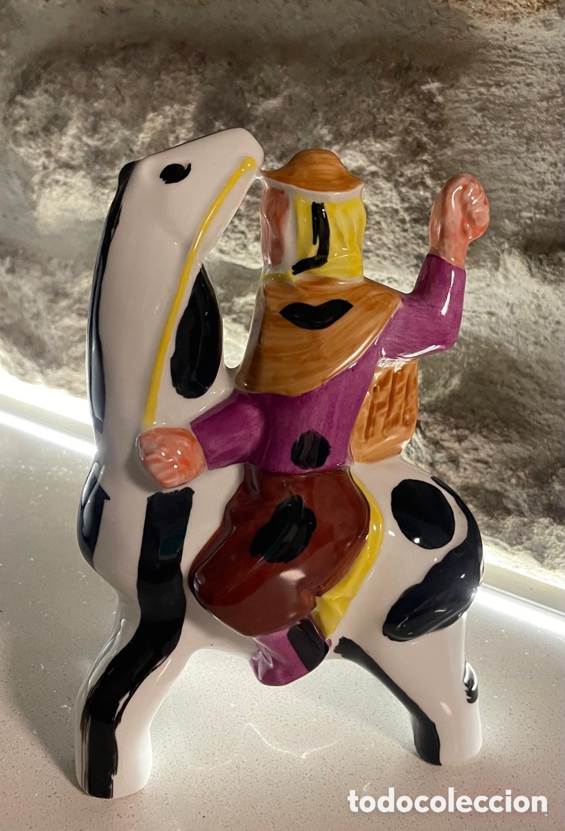 Antig&uuml;edades: Figura de Sargadelos &ldquo;El gaucho&rdquo; dise&ntilde;o Luis seoane