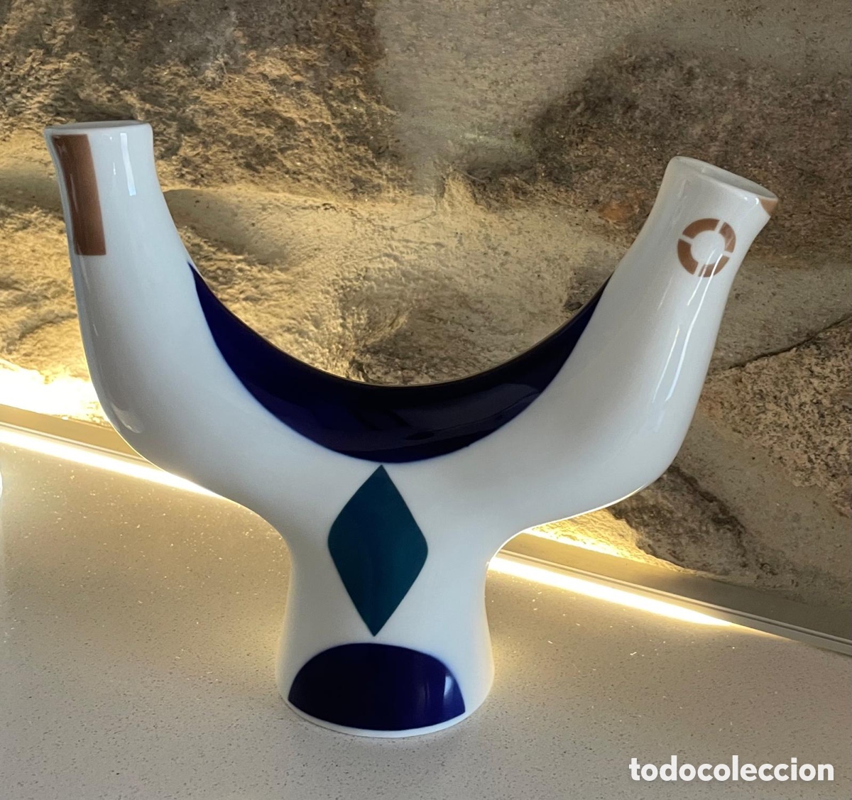 Antig&uuml;edades: Figura de Sargadelos homenaje a Maruxa Mayo