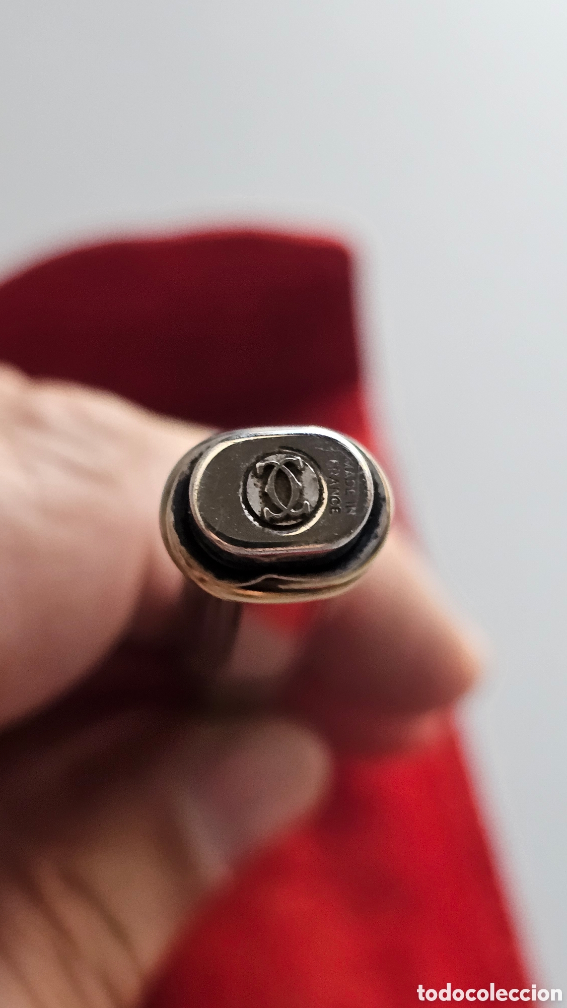 Antig&uuml;edades: Bol&iacute;grafo Cartier Plata Trinity Must - Foto 6