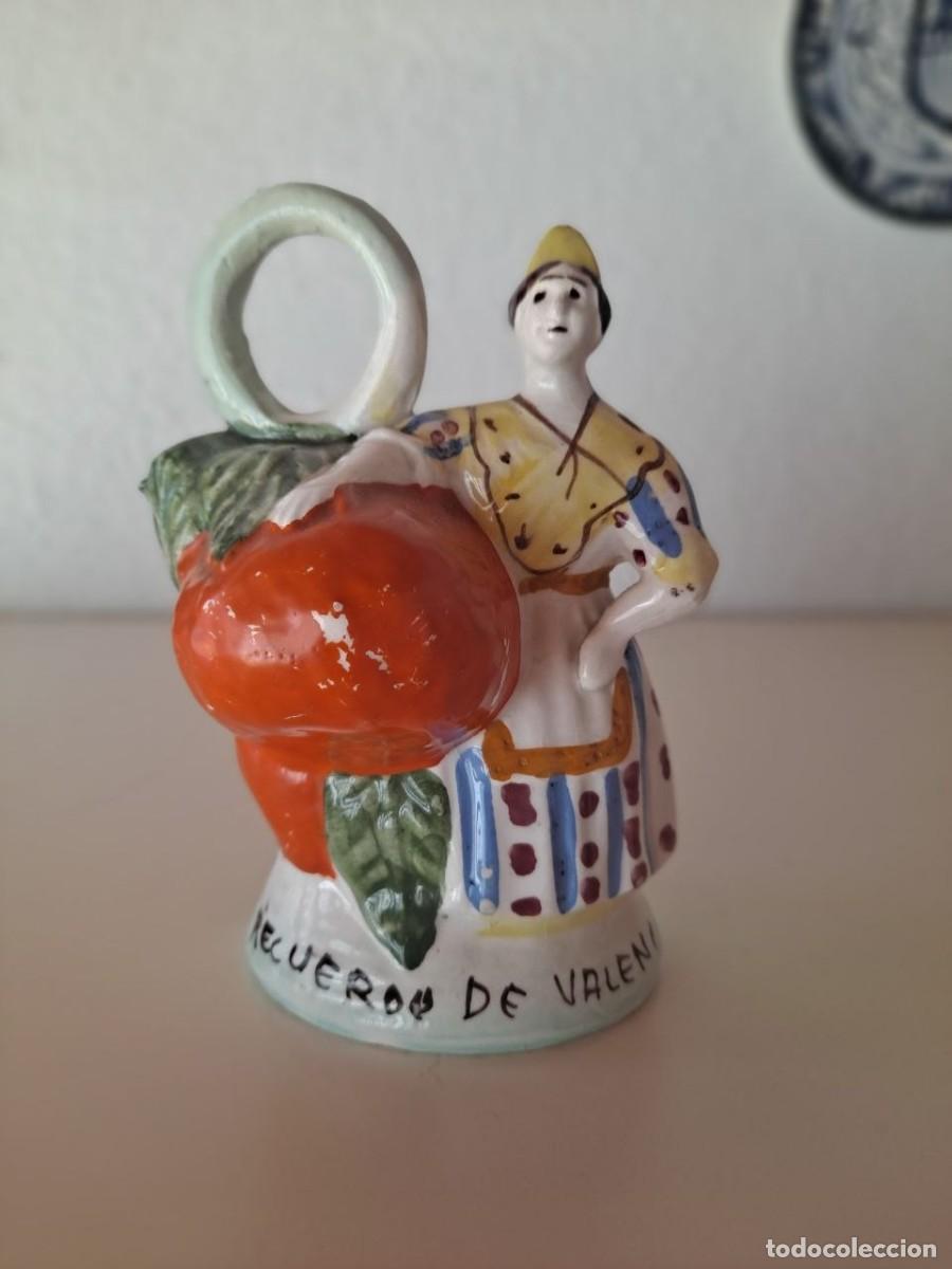 Antig&uuml;edades: Botijo Trabajadora Recuerdo de Valencia
