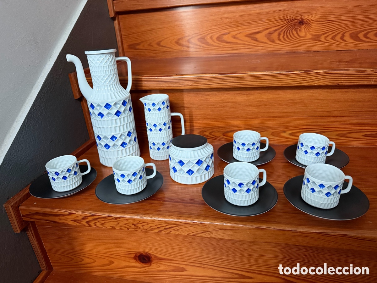 Antig&uuml;edades: Juego de caf&eacute; del Castro de sargadelos