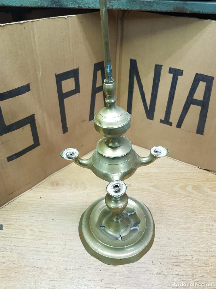 Antig&uuml;edades: ANTIGUO VELON DE BRONCE - Foto 1
